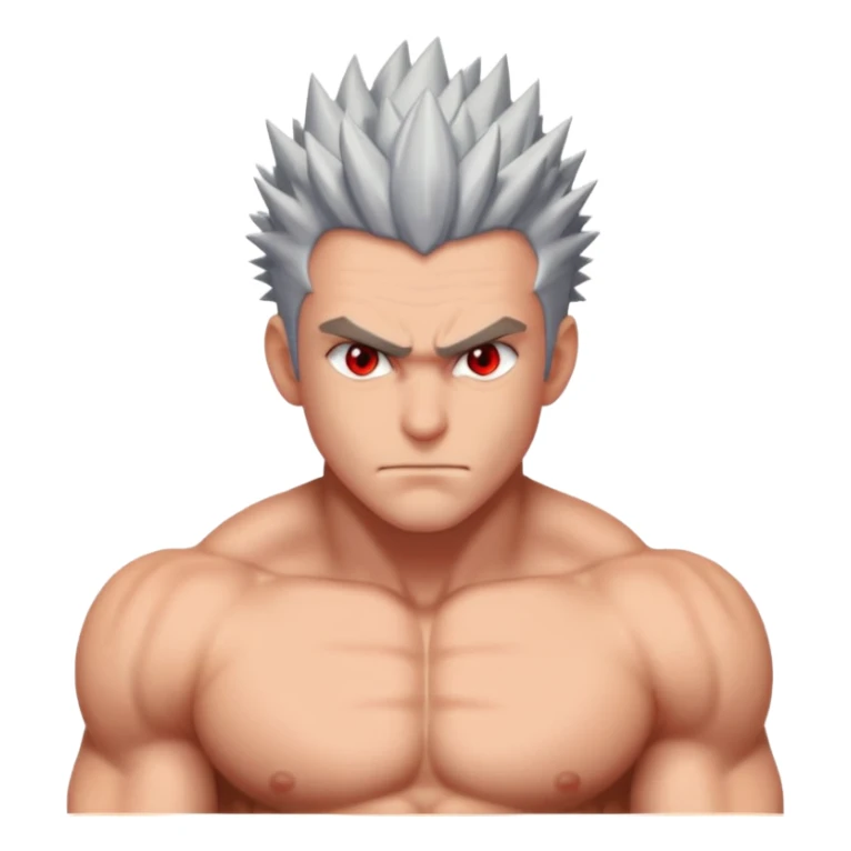 Garou of one punch man sticker