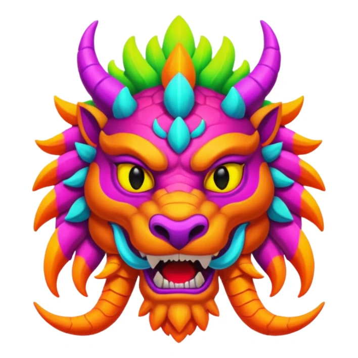 ketzalcoalt colores neon  sticker