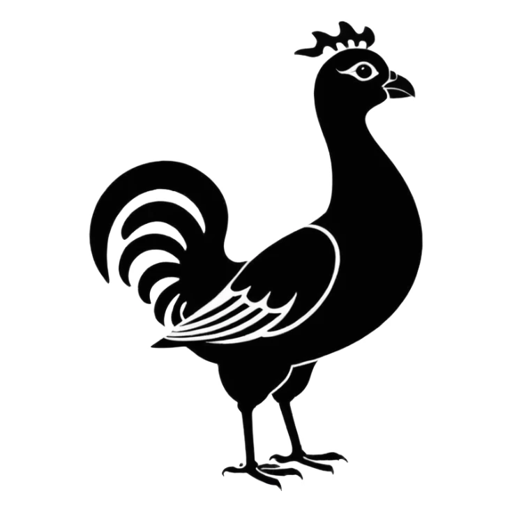 Sankofa bird of africa. sticker