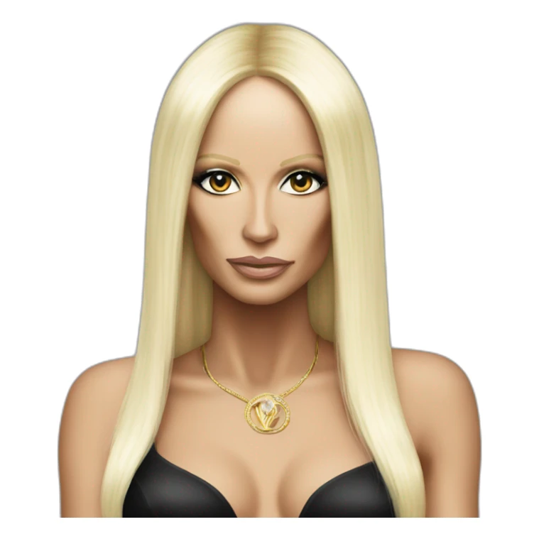 donatella Versace sticker