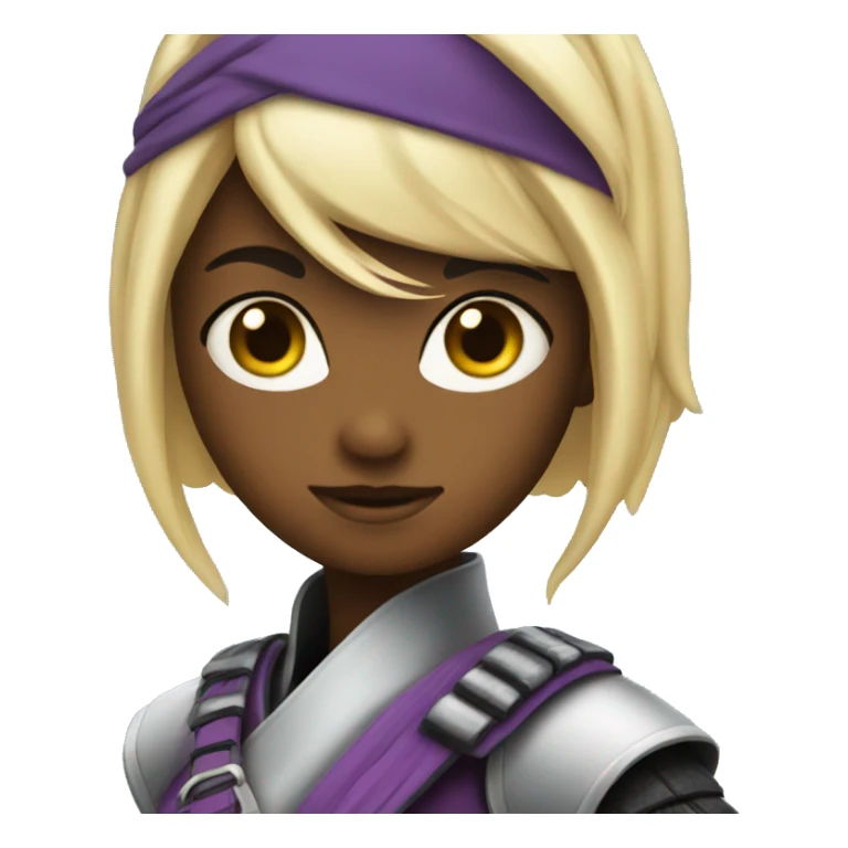Princess ninja sticker