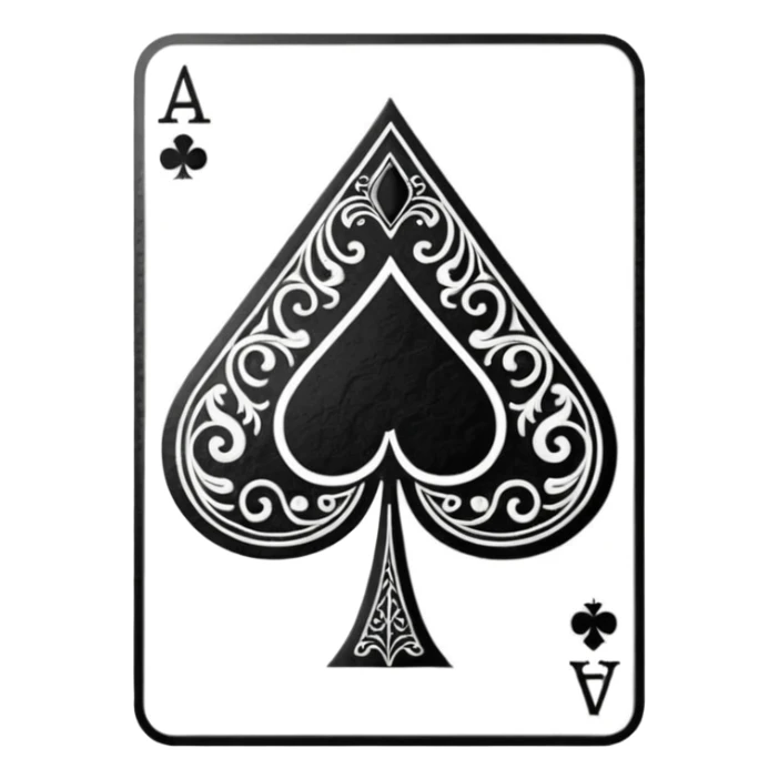 ace of spades sticker