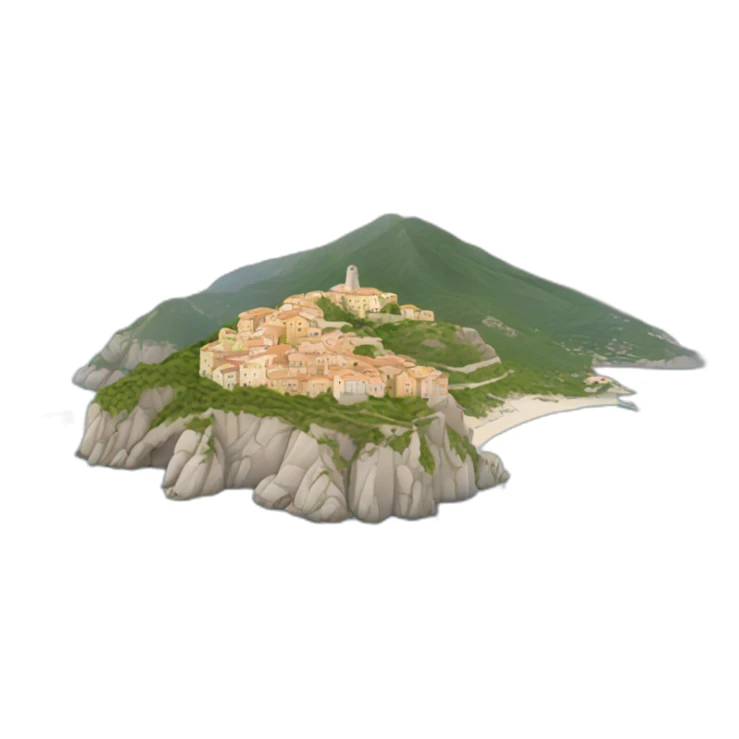 Corsica island sticker