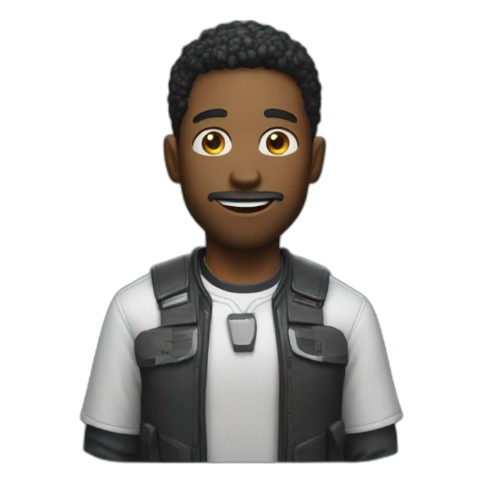 Birthday boy play PlayStation  sticker