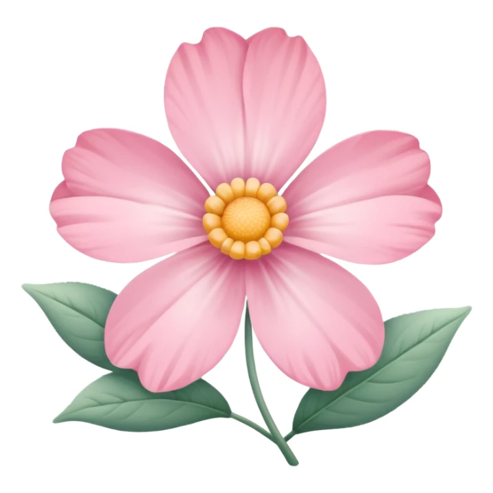 Pink Pastel Flower sticker