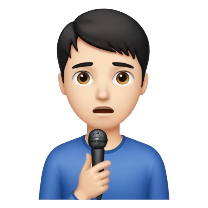 fear of public speaking  sticker