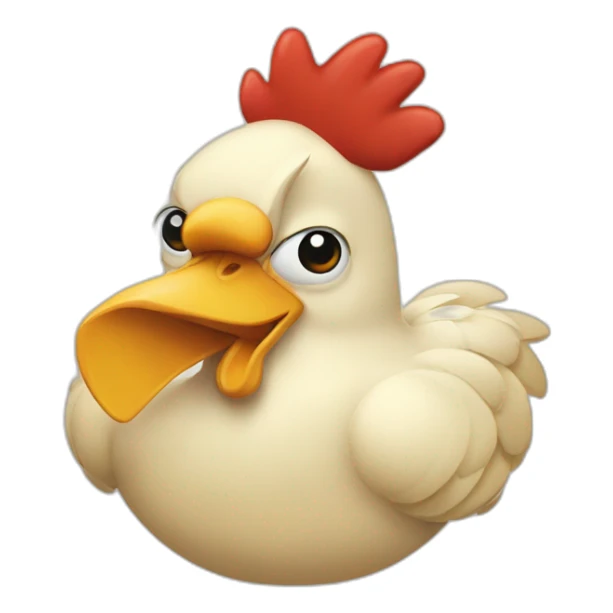 Aparato digestivo de las gallinas  sticker