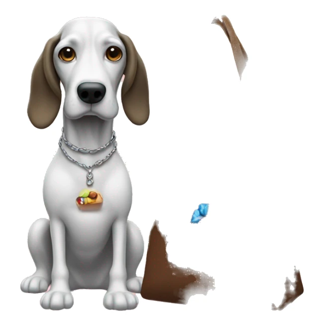 snoop dog and bag with candies sticker