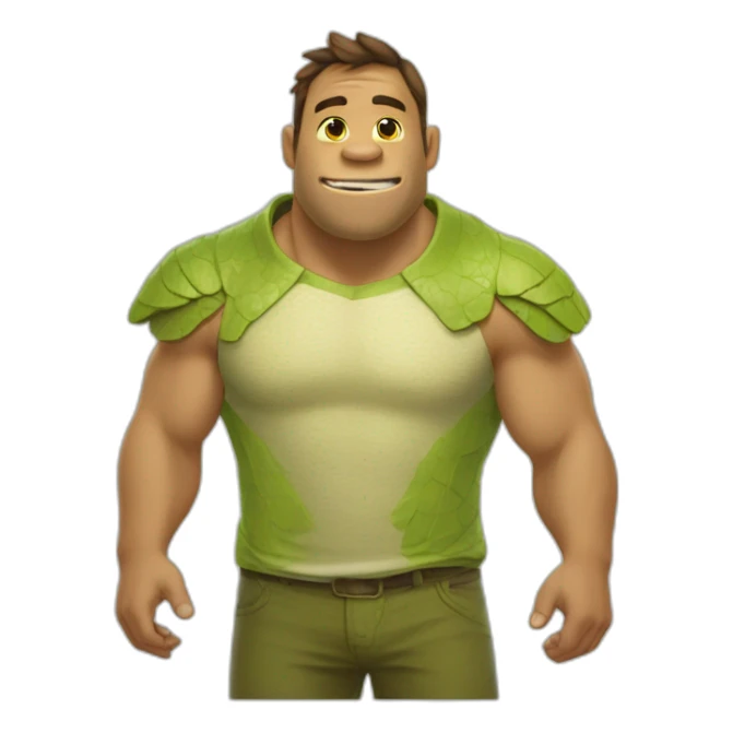 SHERK con la camiseta de peru sticker