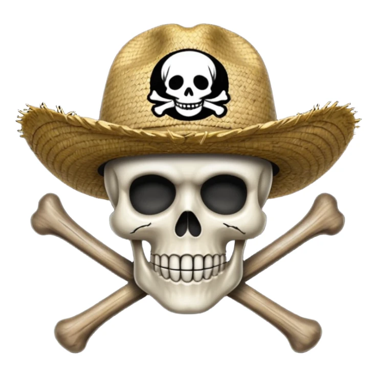 Can u create a emoji thats the straw hats flag of one piece sticker