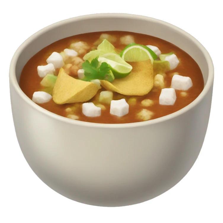 Bowl of pozole sticker