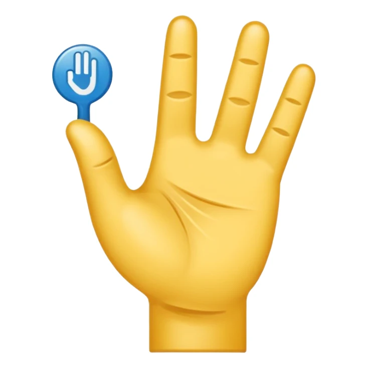 Hand wirft einen neutralen Stimmzettel mit den Optionen ‚Ja, aber‘ in eine unbeschriftete Wahlurne. Minimalistisch, klare Linien, sachliche Illustration. sticker