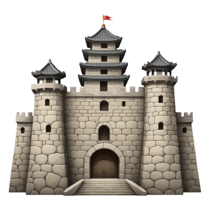 South Korea 
Hwaseong Fortress Palace castle sticker