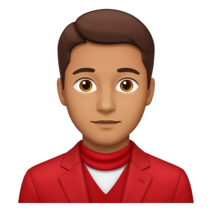 4k high quality medic man dress in red sticker