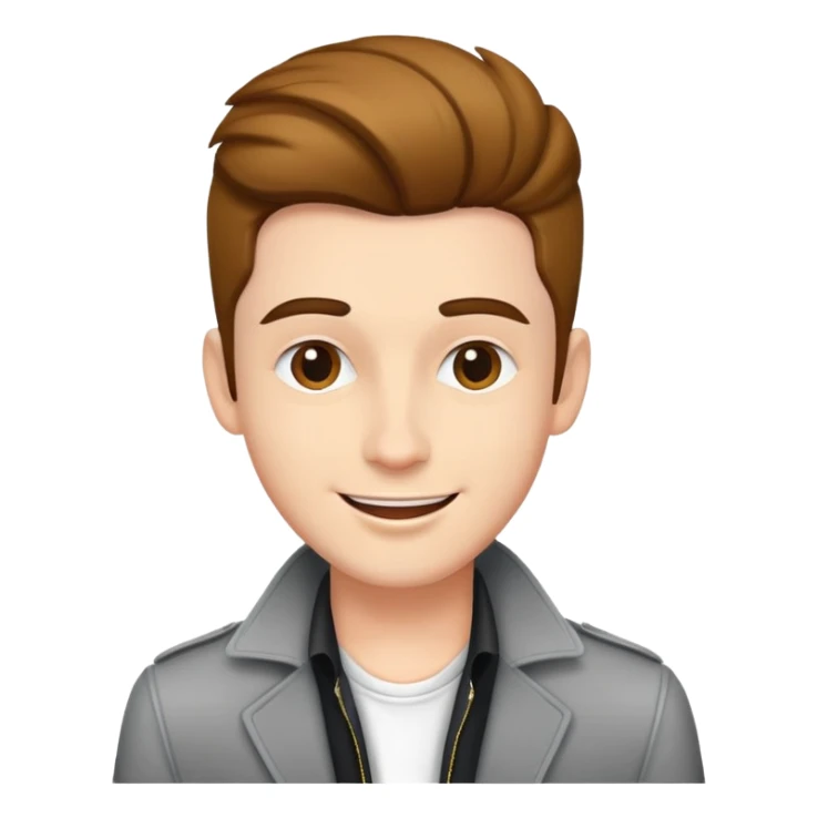 Happy Pop Male Music Singer dressed with style sticker