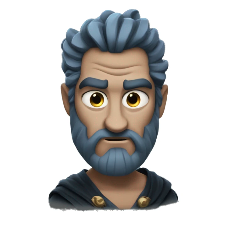 Hades from the Hercules Disney Film sticker