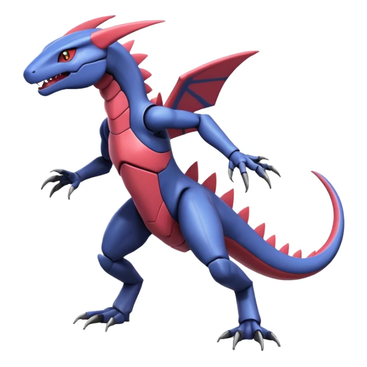 Heliolisk-Palkia-Salandit-Cyclizar-Genesect-Pokémon, full body sticker