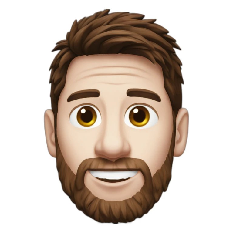 photo-real Messi Argentina sticker