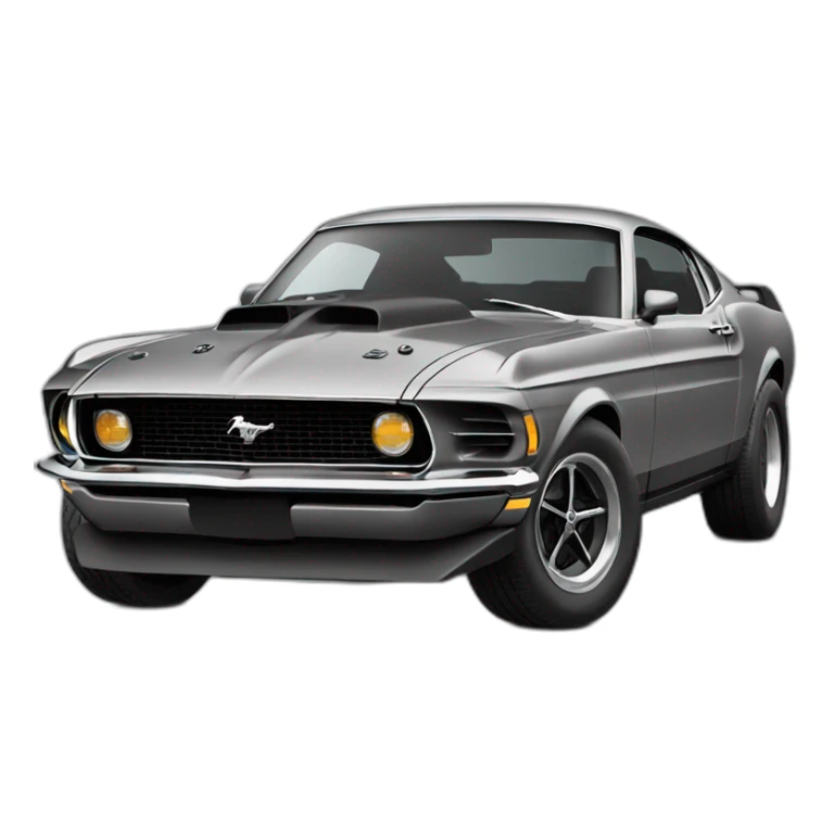 Ford mustang mach 1 2021 in grey sticker