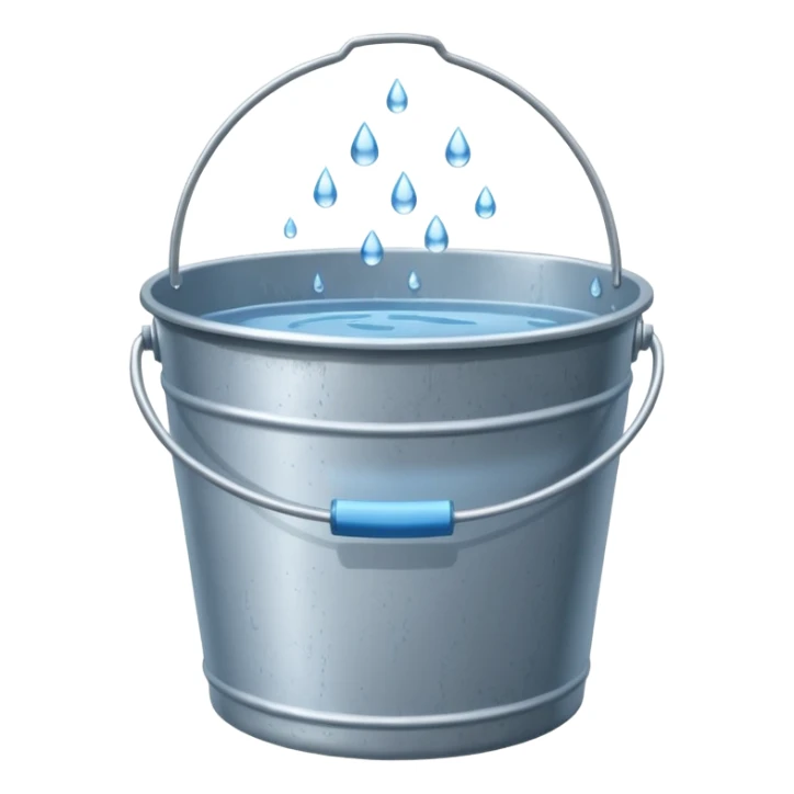 water bucket sticker
