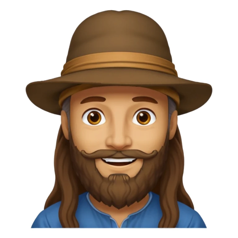 portrait of leonardo da vinci sticker