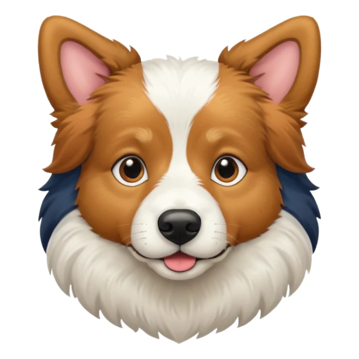 lav en dansk-svensk gårdhund emoji sticker