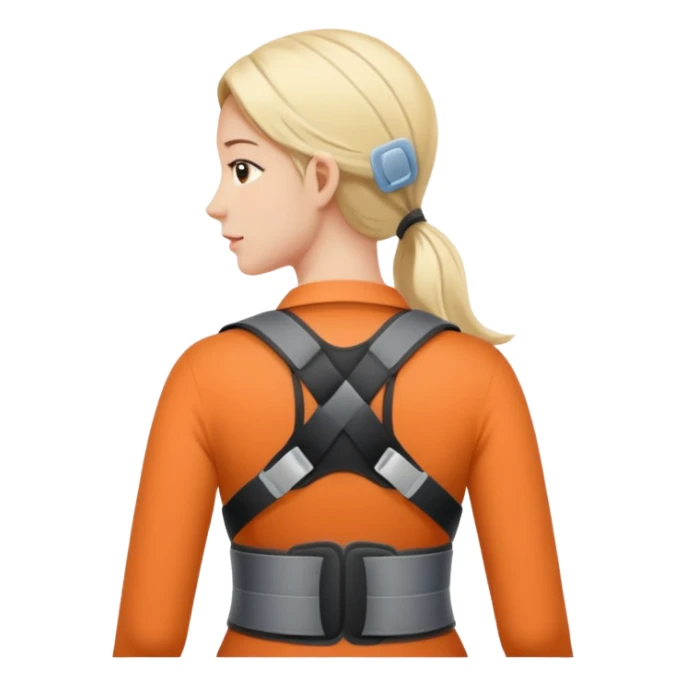 womenback pain sticker