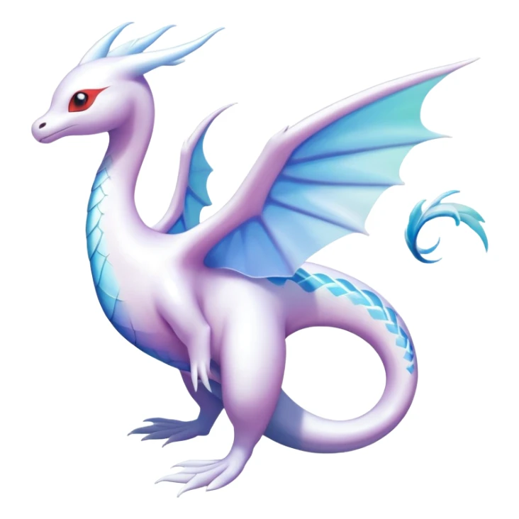 Dragonair-Latias-Fakémon-hybrid-creature (full body)  sticker