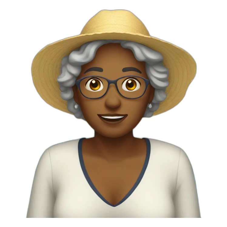 Mother of Corentin who is a beach sticker