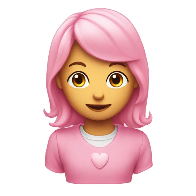 pastell pinkes herz  sticker