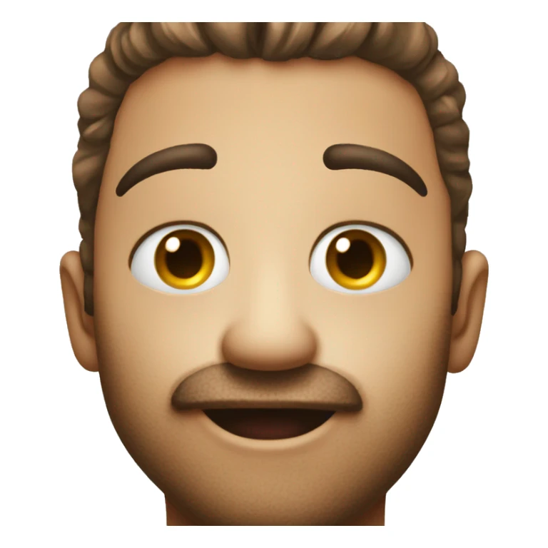 Heart eyes emoji drooling sticker