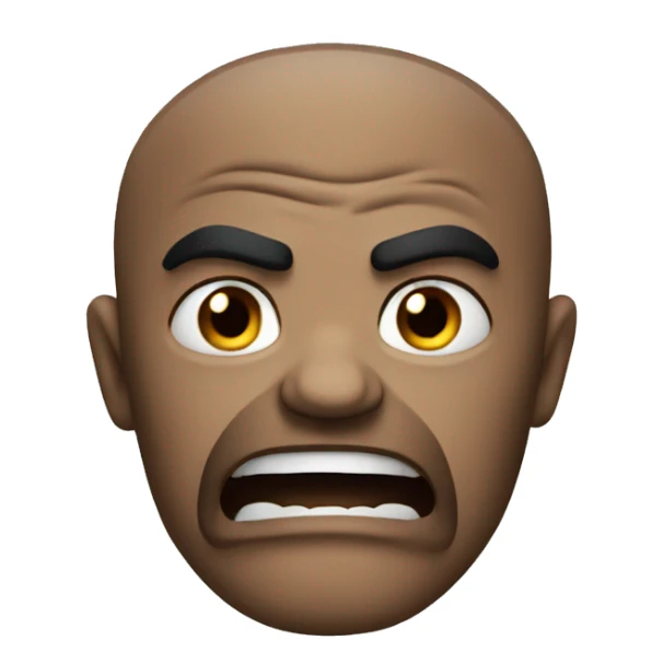 angry but also in love and happy sticker