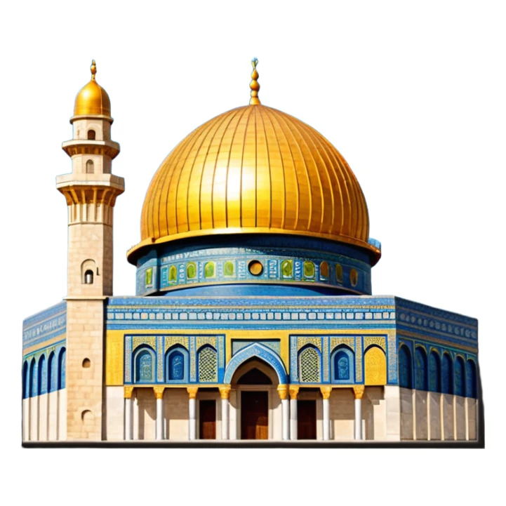 Dome of the rock, Palestine sticker