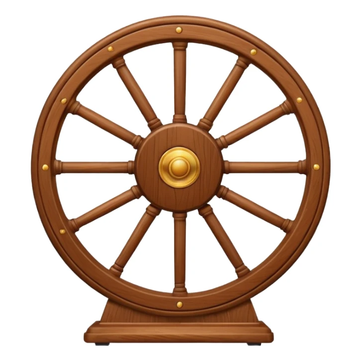 wheel of luck sticker