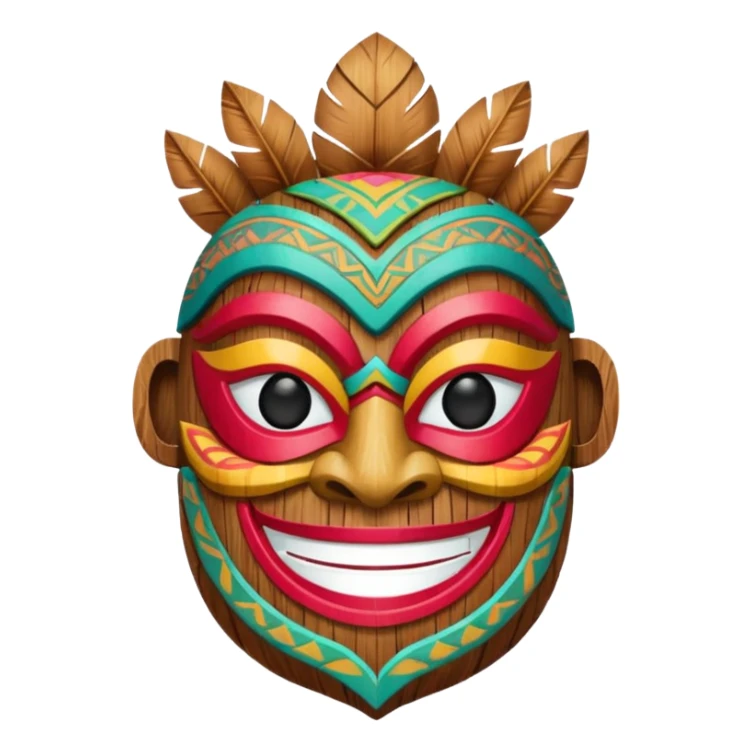 Mavi instegram tiki sticker