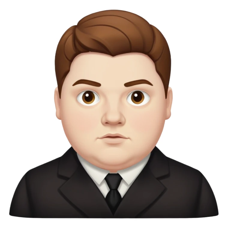 Jamie Waylett is Vincent crabbe in Harry Potter brown hair sticker