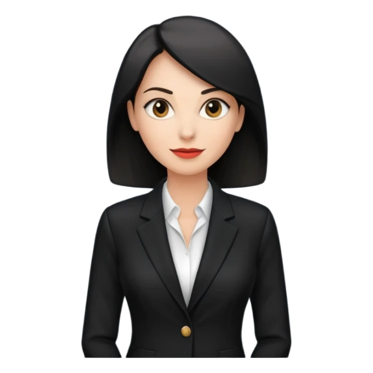 business woman in her forties sticker