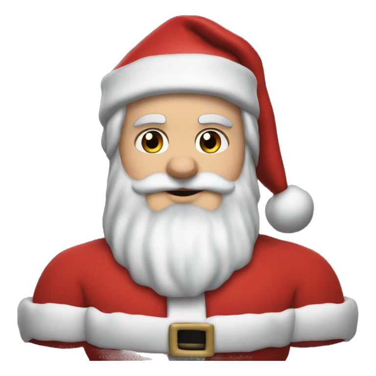 Henry Cavill as Santa Claus  sticker