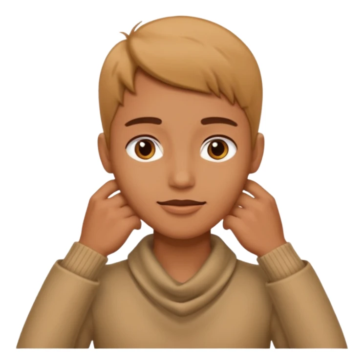 no like one with their hands around their neck sticker