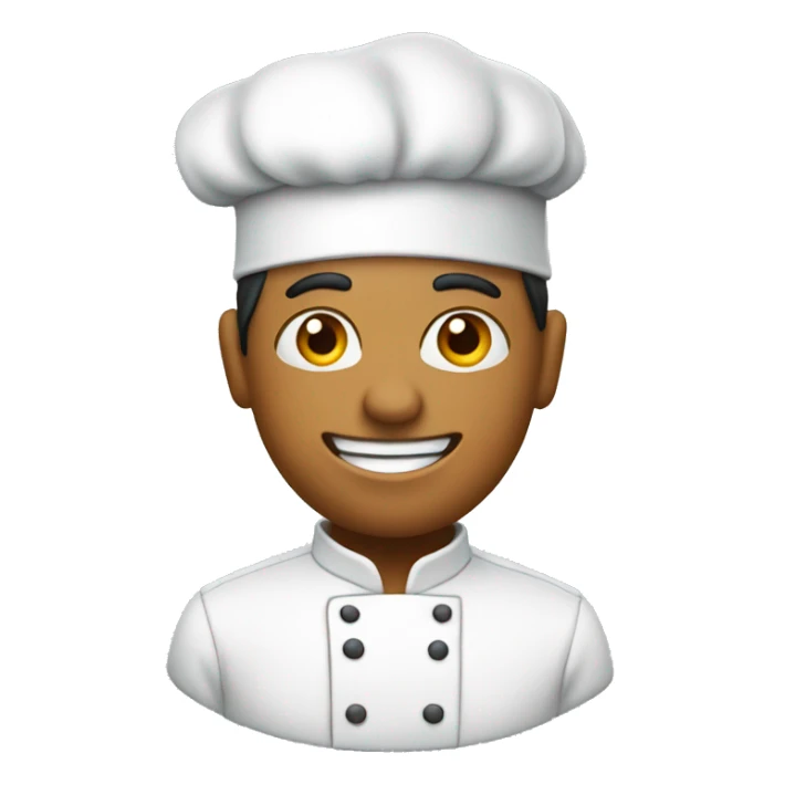 north carolina with a chef's hat sticker