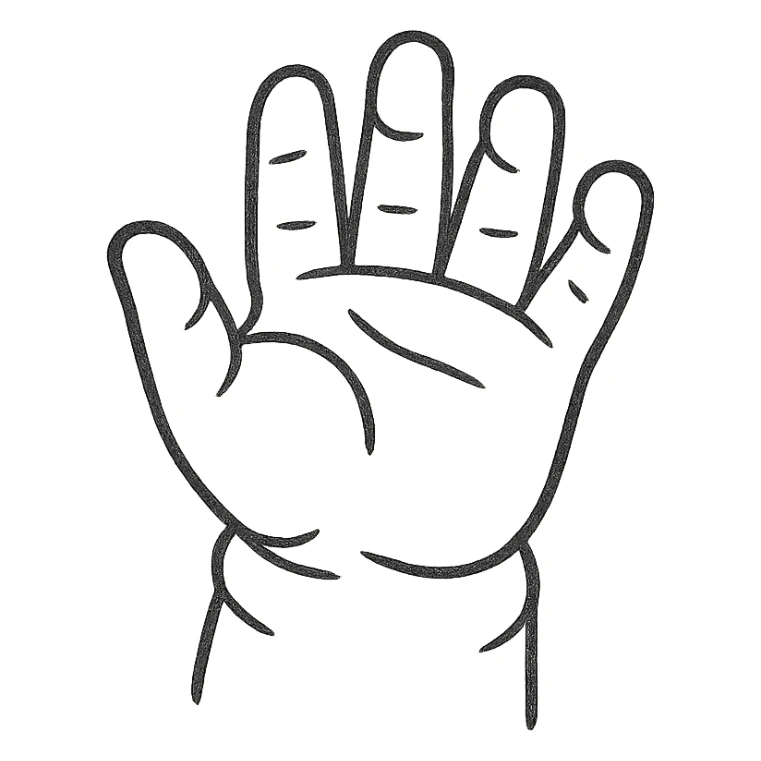 ash baby hand drawn outlined icon sticker