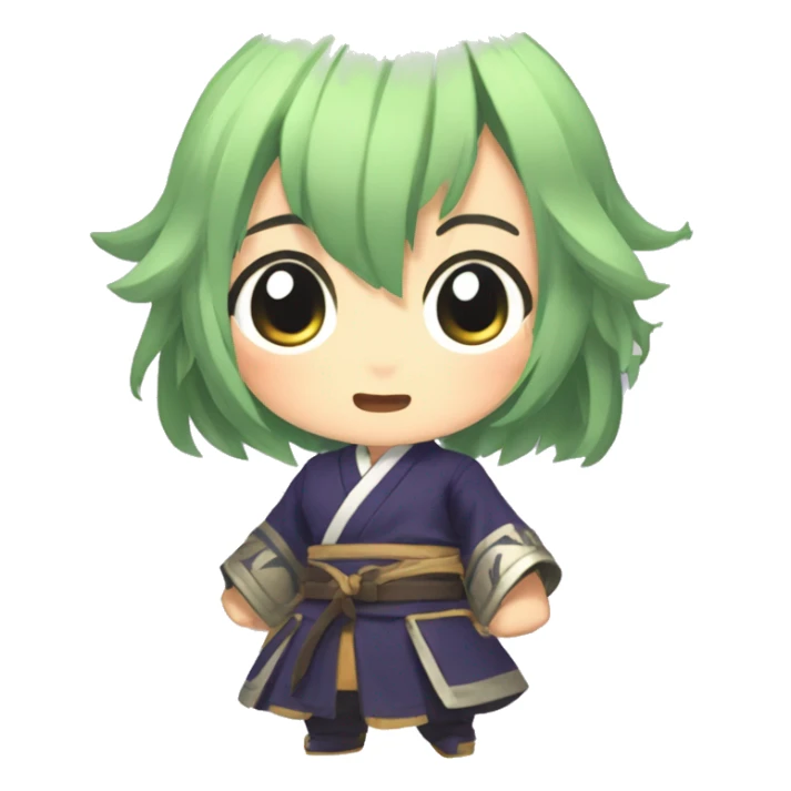 sangonomiya kokomi from genshin impact sticker