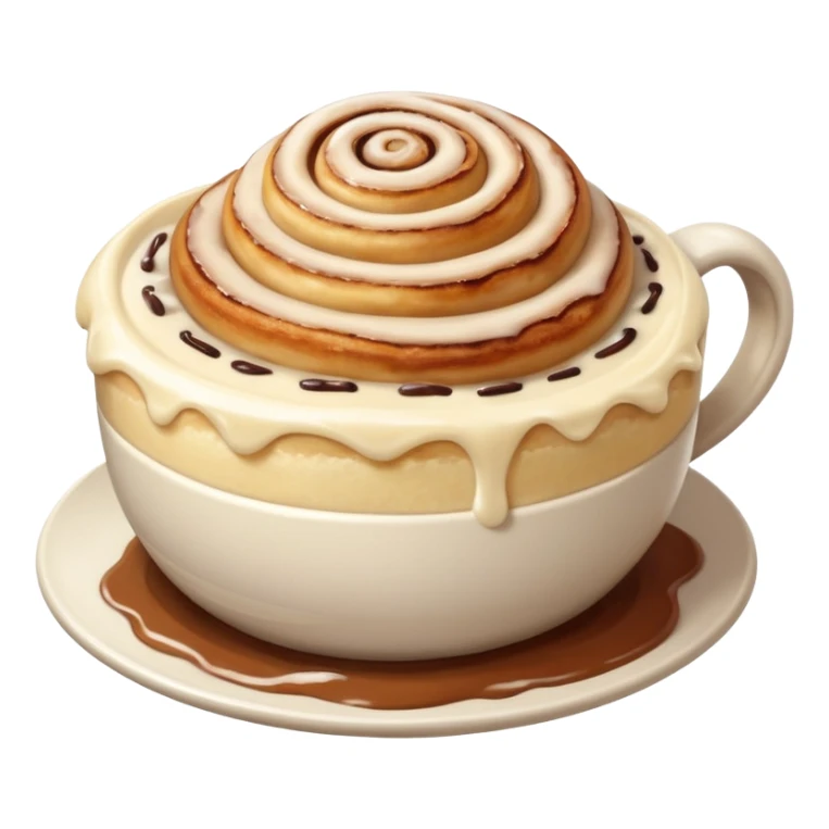coperta, cinnamon roll, cioccolata calda, porridge sticker