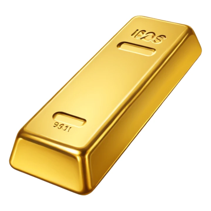 Gold made in gold bottom sticker