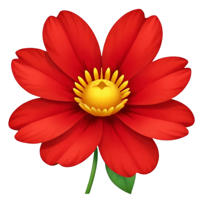 emoji for single flower without face emoji sticker