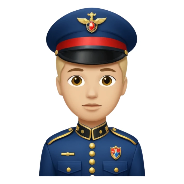 Creamele con la divisa da Carabiniere non da polizia  sticker