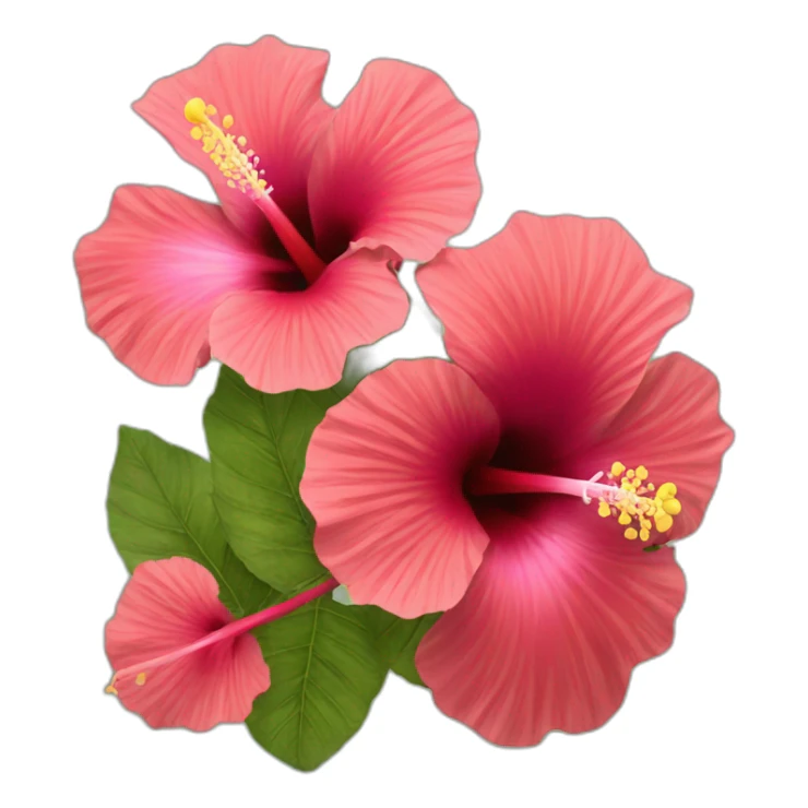 Hibiscus sticker