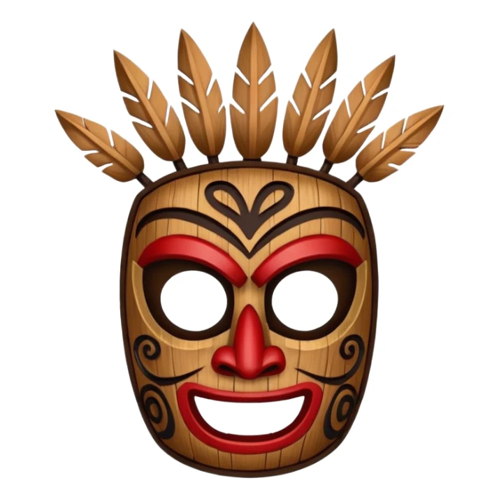 Crash bandicoot Aku aku mask sticker