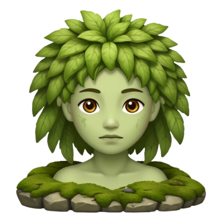 Earth spirit – Stone skin, moss hair





























 sticker