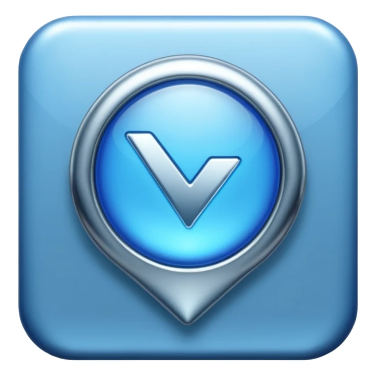 BLUE tick badge of Instagram  sticker